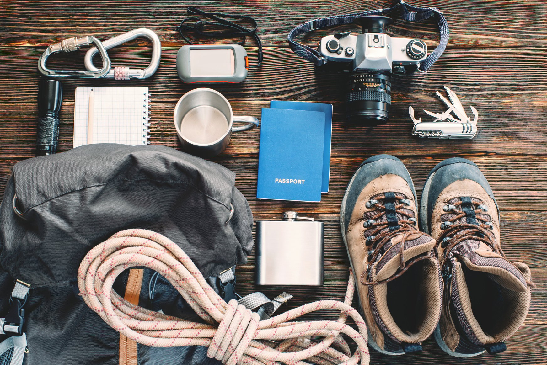 Composition of Hiking Gear